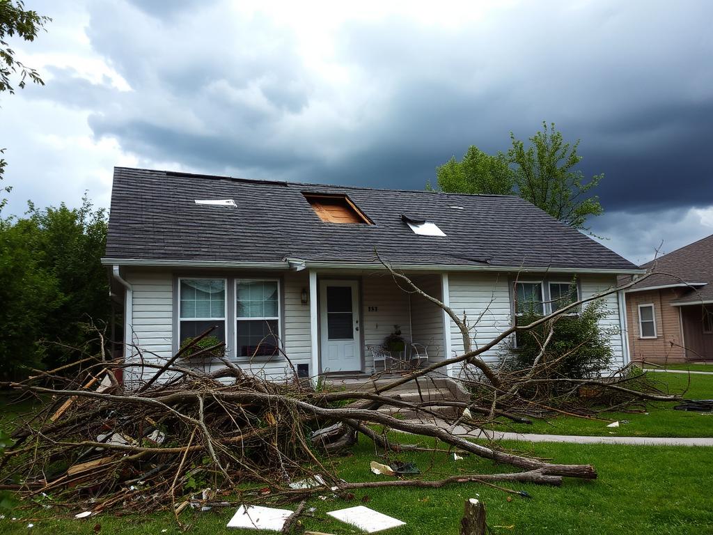 storm damage insurance claim